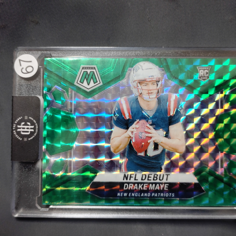 NFL Debut Trading Card - Green Holographic